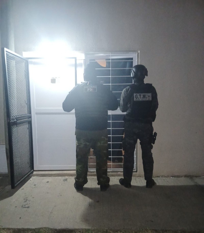 La detención de la mujer en barrio Cotar.