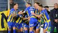 Central celebra tras el segundo grito ante Racing (Fotobaires).