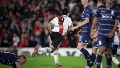 Driussi abrió el partido para River con un golazo (Fotobaires).