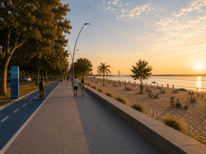 Una proyección de cómo quedará la actual Rambla Catalunya&nbsp;