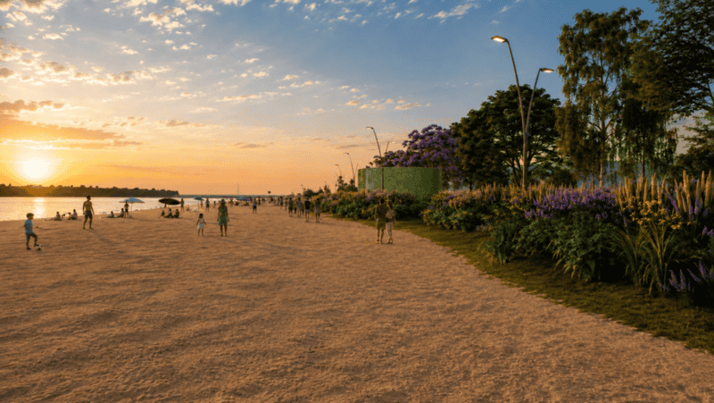 El municipio aseguró que con la intervención se suman más de 2 mil metros cuadrados de playa pública&nbsp;