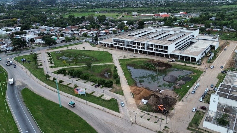La construcción del efector se inició en 2011.