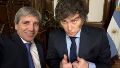Caputo y Milei festejaron el 2,6% de inflación, el porcentaje menor desde noviembre del año pasado.