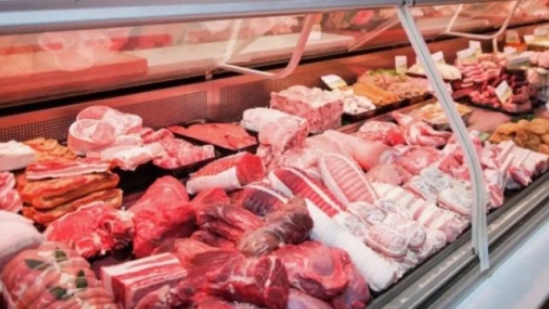 La comparación interanual mostró que las carnes mantuvieron aumentos elevados.&nbsp;