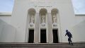 La vieja fachada del Museo, inaugurada en 1939, fue recuperada (Alan Monzón).