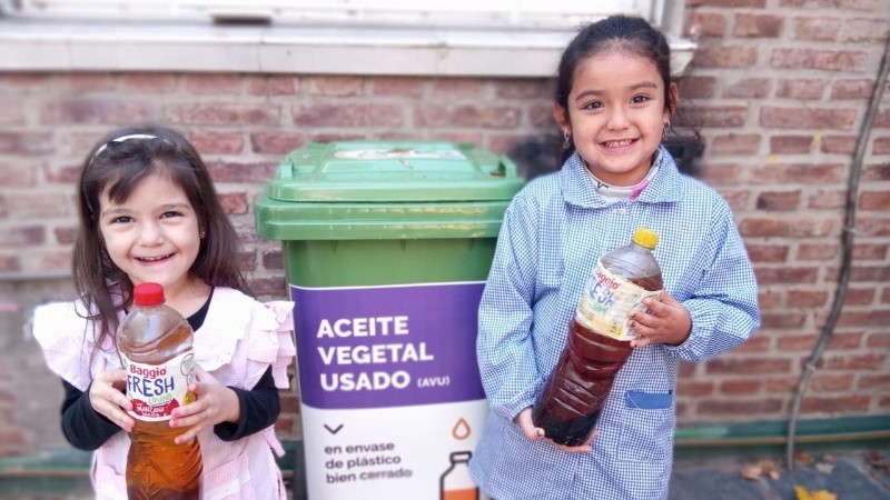 Rosario se sumó a la movida del reciclado de aceite