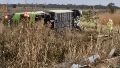Había más de 30 personas a bordo, entre mochileros y trabajadores temporales.