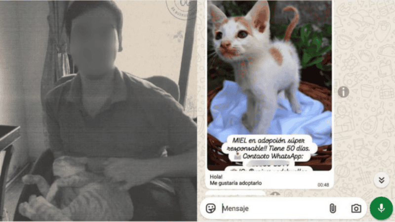 &nbsp;El acusado se llama Adriel Santiago Caminos Ortega y operaba fundamentalmente a través de redes sociales y WhatsApp. (Fotos: Facebook/Daiana Gabriela)