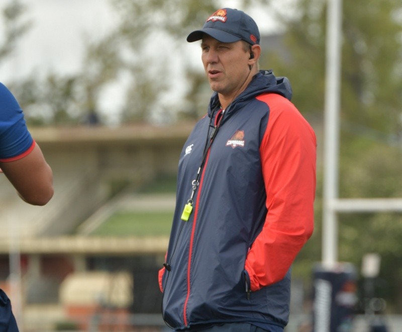 Nicolás Galatro, head coach de Capibaras XV.&nbsp;(prensa Capibaras)