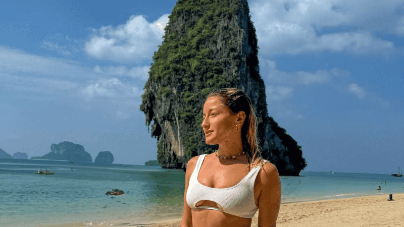 La última publicación de Serena, una foto en las playas de Tailandia. (Instagram)