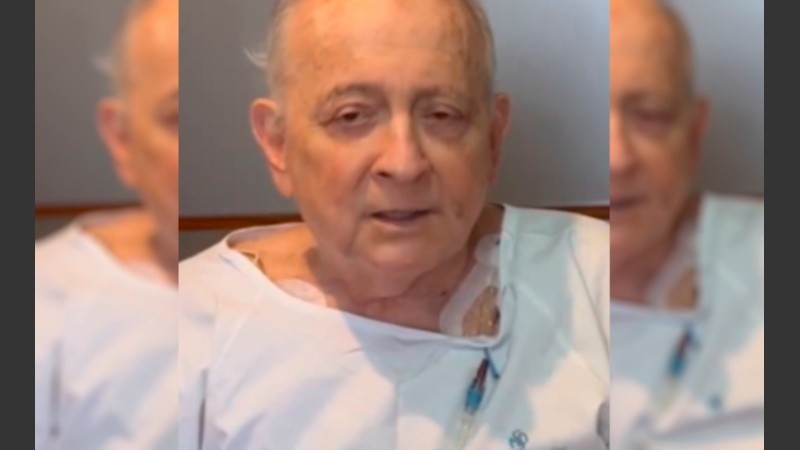 Chiche había salido hace poco de una internación.