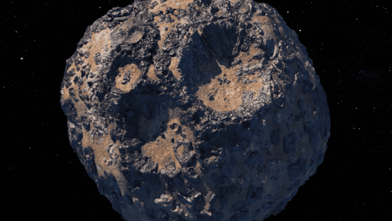 Con asistencia de Marte, la nave Psyche aceleró hacia el asteroide 16 Psyche.