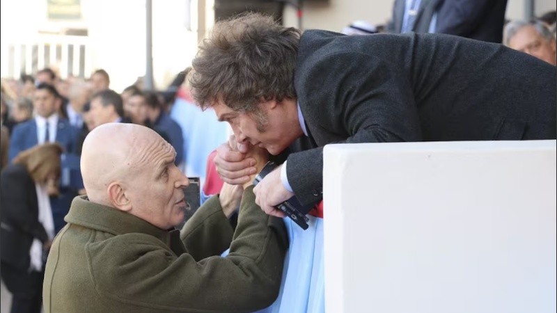 José Luis Espert y Javier Milei.