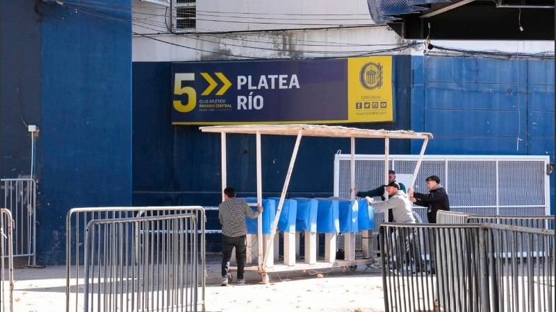 El operativo del encuentro de Central por Libertadores comenzó a las 14.