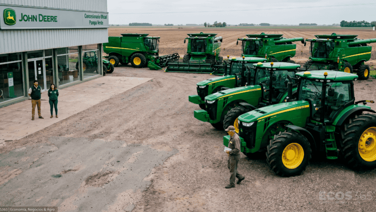 Cae la ganancia de John Deere por el freno en la compra de maquinaria grande