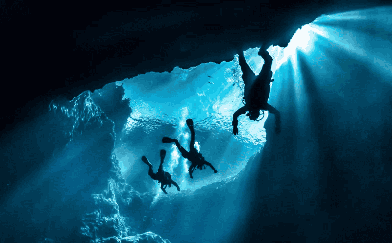 &nbsp;Imagen ilustrativa de una cueva marina.