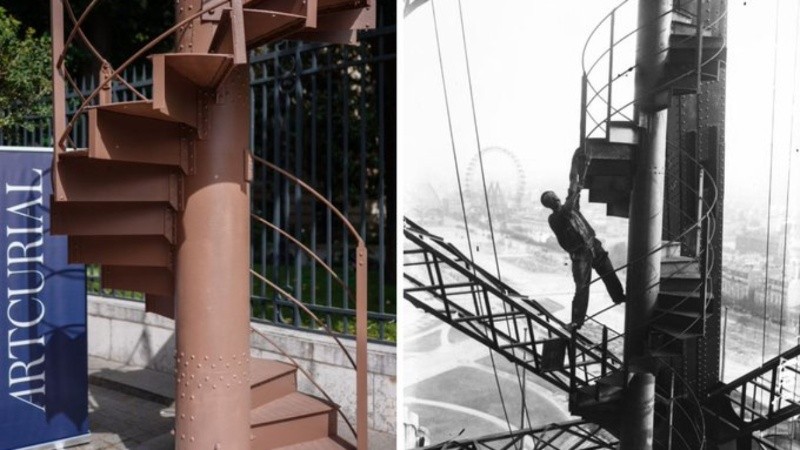 En 2016, Artcurial subastó otro tramo de 14 escalones de la escalera a un comprador asiático por unos 524.000 euros.