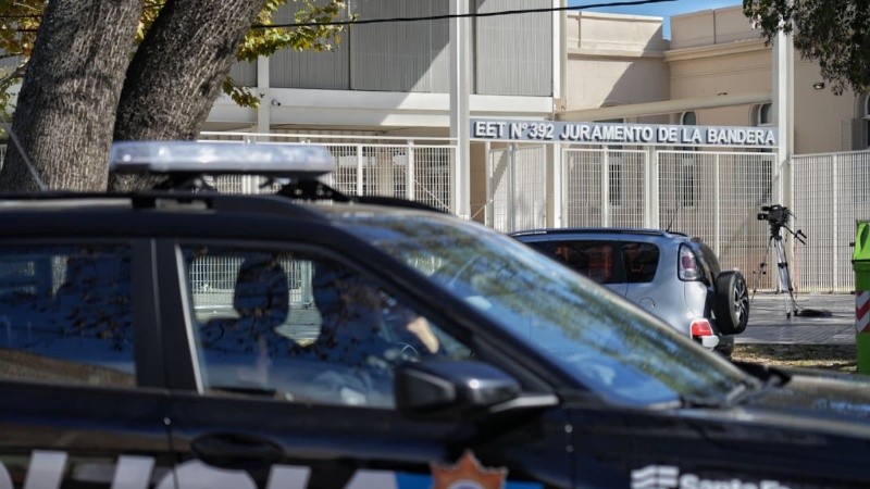 El operativo se realizó en San Martín al 5700.