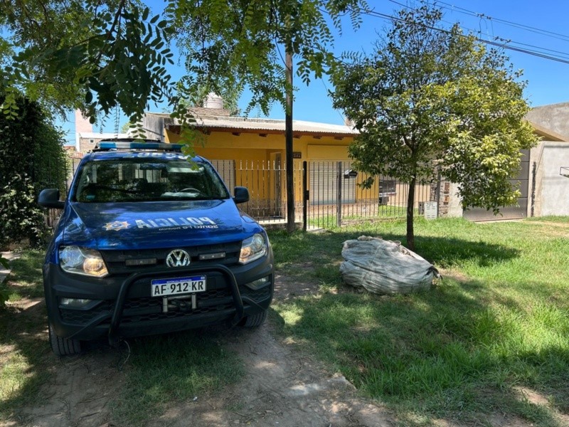 La casa de Lobos, escenario de la masacre.