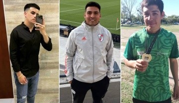 Ramos, Ochoa y Saucedo, las víctimas del triple crimen de Capitán Bermúdez (Infobae).