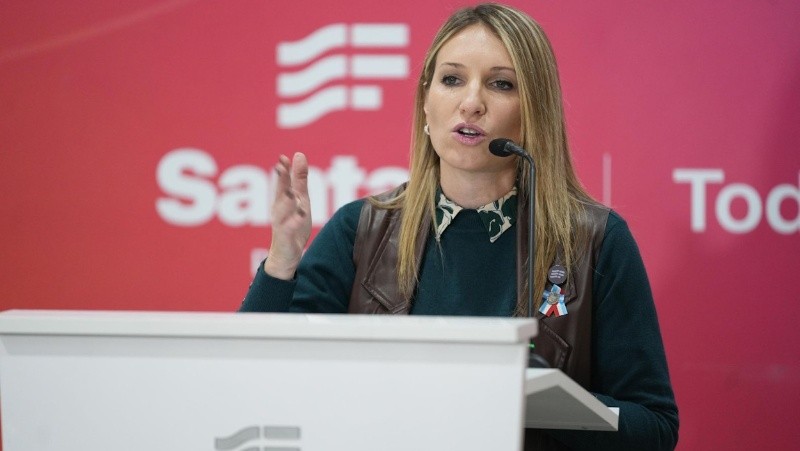 &nbsp;La vocera provincial Virginia Coudannes (Gobierno de Santa Fe)