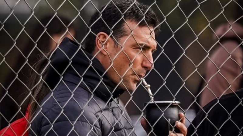 Lionel Scaloni se hizo un espacio en su agenda para volver a sus raíces. Foto @newells