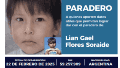 El pequeño Lian desapareció el 22 de febrwero del 2025 en Córdoba.