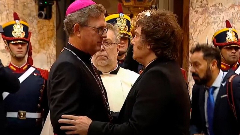Milei rechazó que García Cuerva actúe como un adversario político.