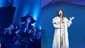 Los artistas se expresaron en sus discursos
