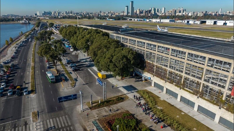 Una persona murió en un trágico accidente en Aeroparque.
