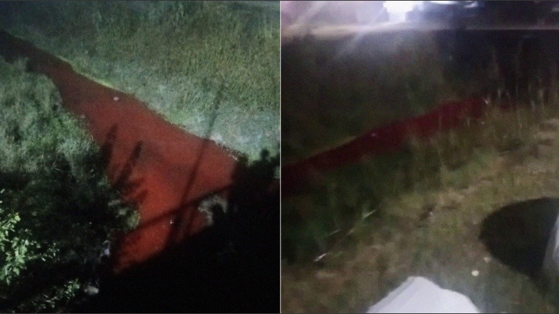 Un curso de sangre sorprendió a los vecinos de Casilda.