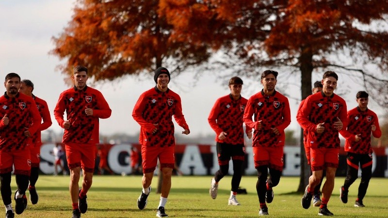 &nbsp;Los entrenamientos se llevaron a cabo en el Centro de Entrenamiento Griffa.