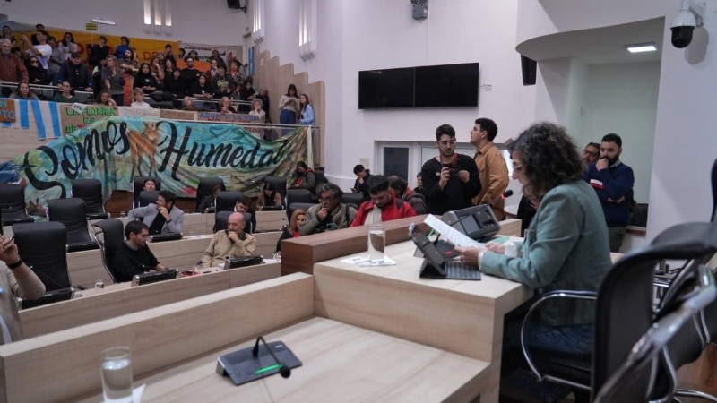 La sesión que no pudo hacerse en el Concejo este jueves