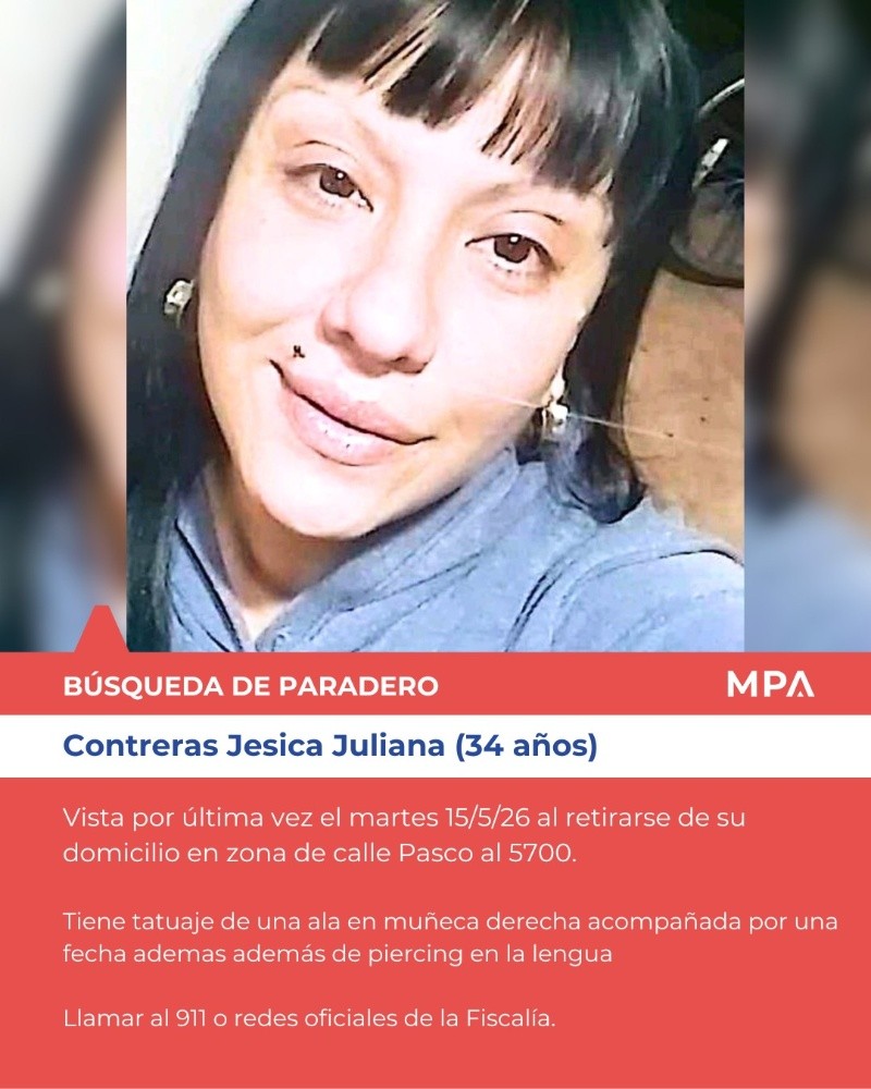 &nbsp;La búsqueda de paradero que lanzó fiscalía.