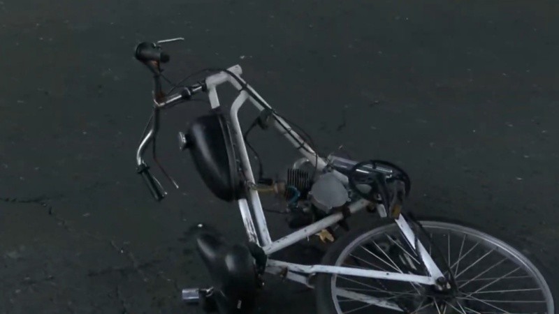 El cuadro de una bicicleta no está preparado para las altas velocidades que puede alcanzar con un motor.