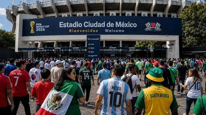 Los estadios mexicanos se preparan para el Mundial a pesar de las críticas.