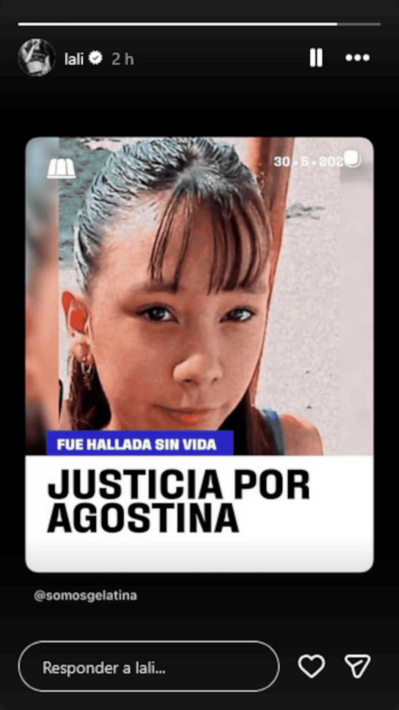 Las famosas utilizaron sus perfiles oficiales para canalizar la bronca y el dolor por el femicidio.