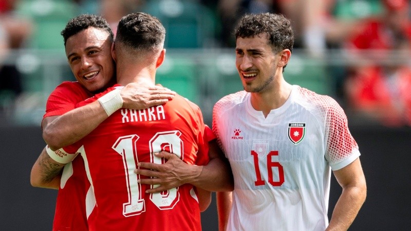 Jordania cayó en un amistoso ante Suiza.