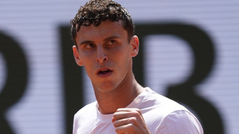 El argentino ya está consiguiendo el mejor resultado de su carrera en un Grand Slam.