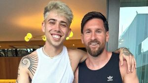 Messi y Luck Ra juntos.