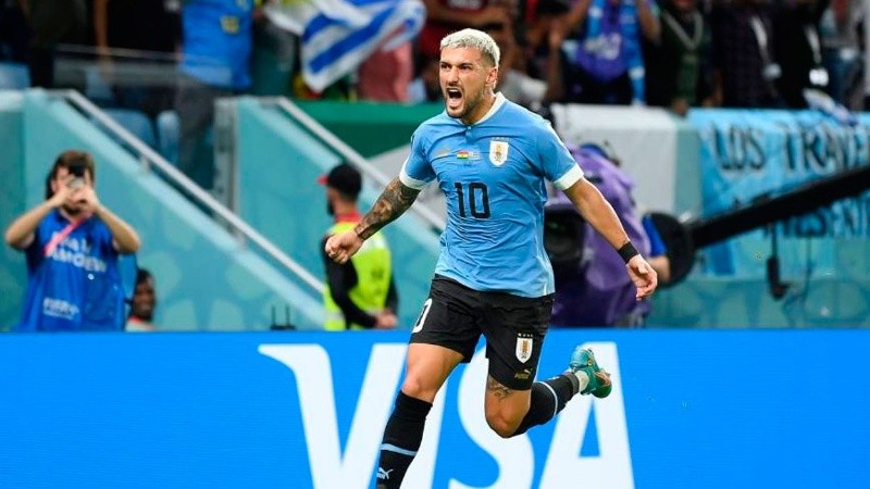 Giorgian De Arrascaeta podría quedar fuera del Mundial.&nbsp;