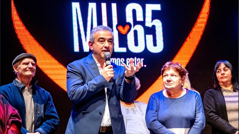 Javkin enmarcó  el “Mil65” en los cambios  actuales que enfrenta la ciudad  y, sobre todo, su transformación demográfica.