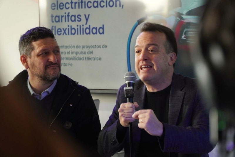 El diputado provincial Joaquín Blanco en Agroactiva.