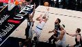 Brunson (11) fue la gran figura del encuentro. Foto NBA.