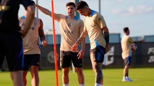 Julián Álvarez bajará las cargas de entrenamiento.