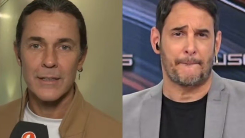 El periodista y el actor terminaron pidiéndose disculpas