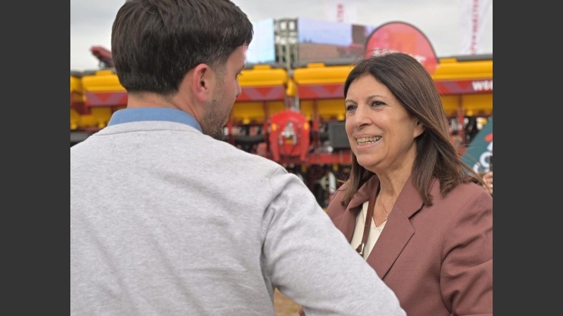 Clara García en Agroactiva.