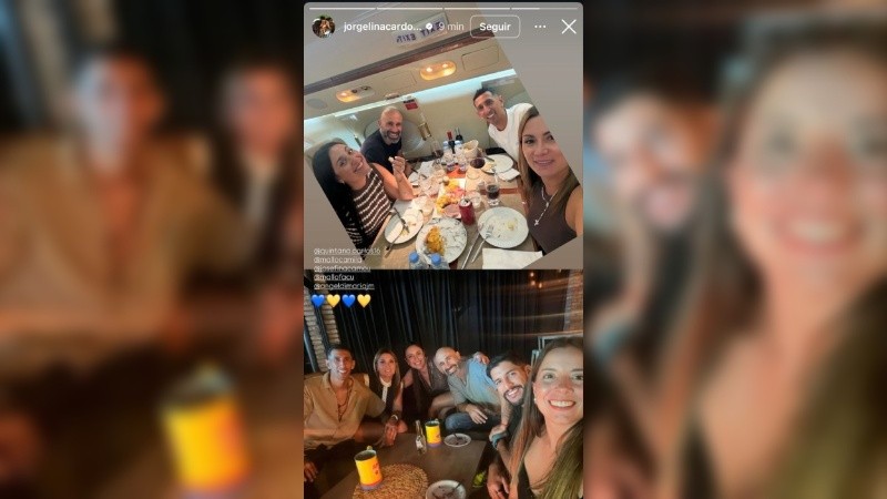 El posteo de Cardoso en Instagram.