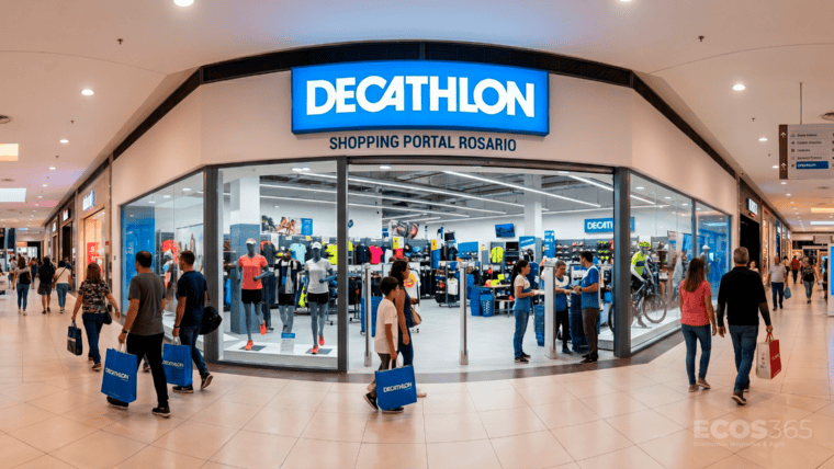 Decathlon oficializó su arribo a la ciudad de Rosario