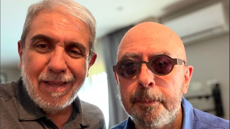 Aníbal Fernández y el Indio solari eran amigos íntimos.